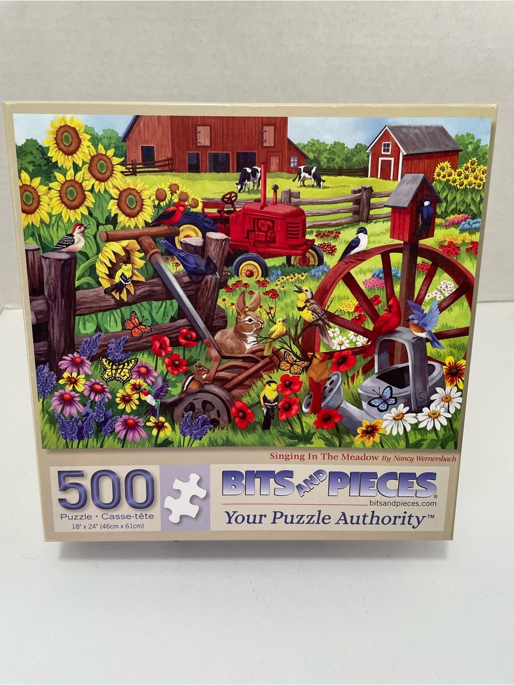 Bits and Piece Singing in the Meadow 500-Piece Jigsaw Puzzle